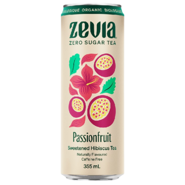 Zevia Passion Fruit Black Tea / 355ml