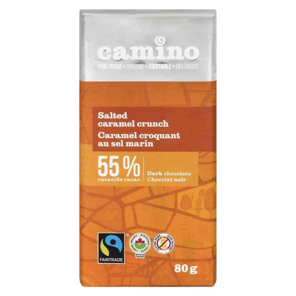 Camino Crunchy Caramel with Sea Salt / 80g