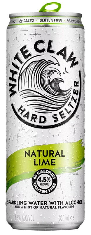 White Claw Natural Lime / 473ml