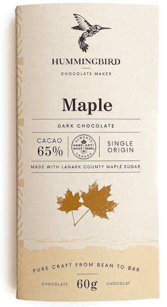 Hummingbird Maple Chocolate 65% / 30g