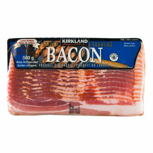 Kirkland Low Sodium Bacon / 500g