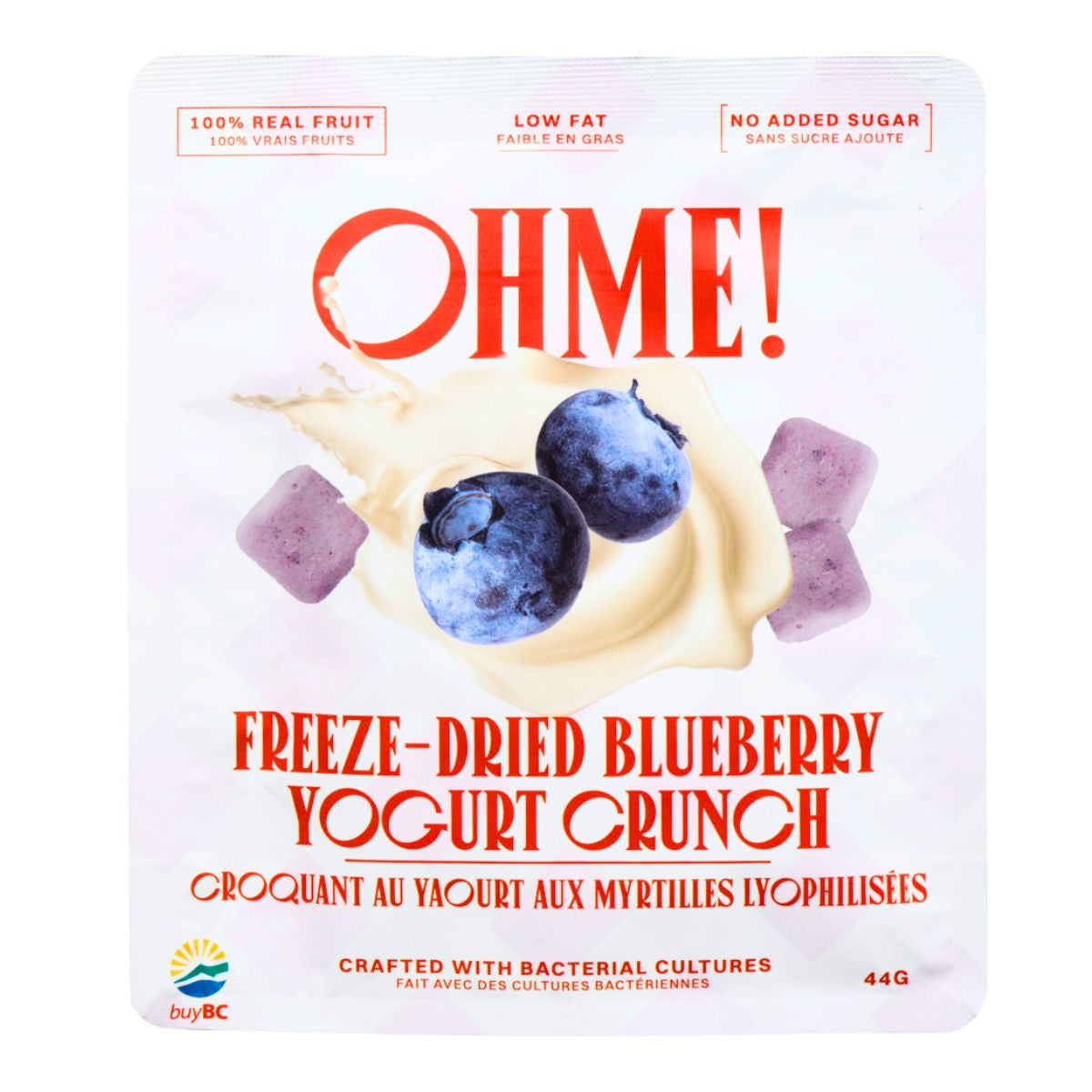 OhMe! Freeze Dried Blueberry Yogurt Crunch  / 44g