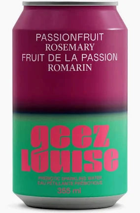 Geez Louise Passion Fruit Rosemary / 355mL