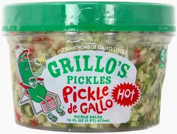 Grillo's Hot Pickle de Gallo / 414mL