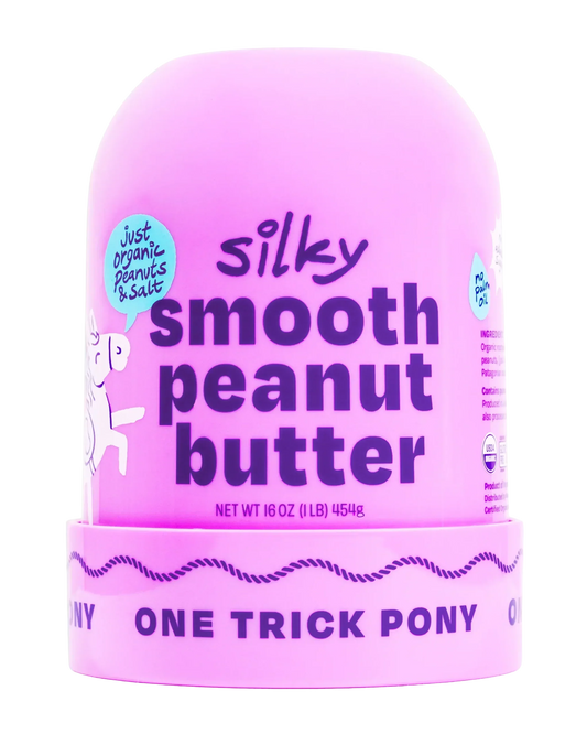 One Trick Pony Organic Silky Smooth Peanut Butter / 454g